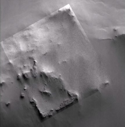 La NASA descubre un "Sitio Arqueológico" en Marte gracias a las fotografías de la sonda MGS
