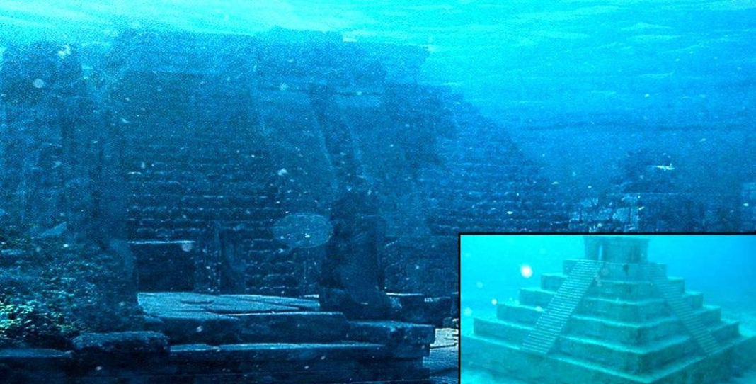 se construyo esta piramide submarina en china antes del diluvio universal