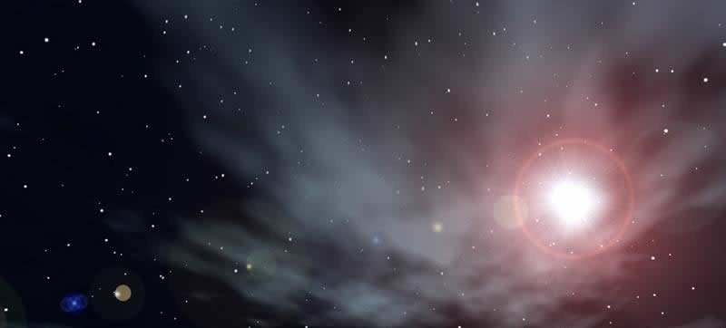 Explosión termonuclear lanza una insolita estrella a través de la galaxia