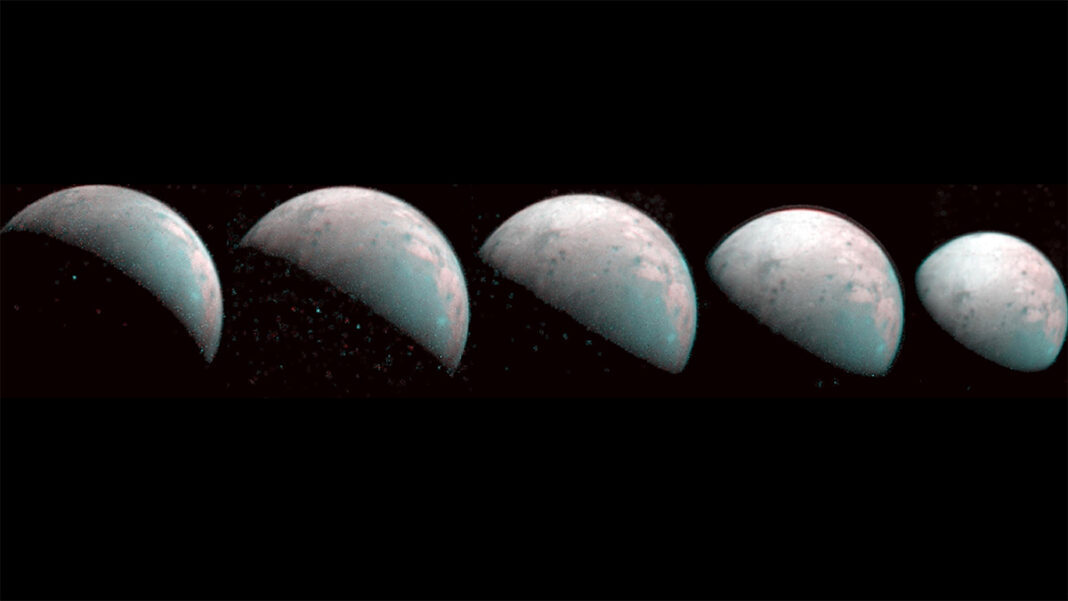 Al final observan a Ganímedes, una «bola de nieve» más grande que Mercurio que podría tener vida
