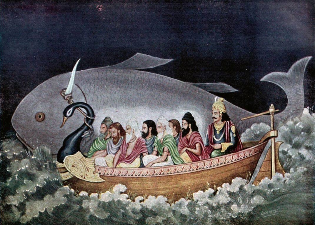 la sorprendente similitud entre la leyenda hindu de la inundacion de manu y el relato biblico de noe