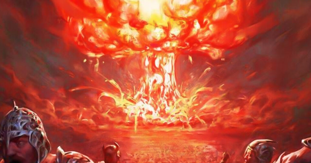 La primera explosión nuclear antigua ocurrió hace 12.000 años en una guerra entre los imperios Atlantis y Rama