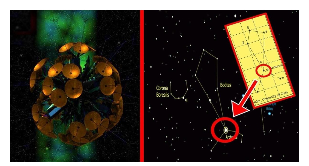 algo realmente extrano esta enviando a la tierra un misterioso mapa estelar de 13000 anos de antiguedad