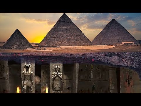 Hay una Ciudad subterránea debajo de las Pirámides de Giza