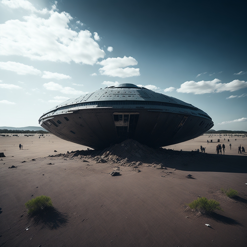 Periodista revela pistas sobre la ubicación de una nave alienígena enterrada